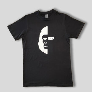 Camiseta negra unisex MØNØ-ELLA